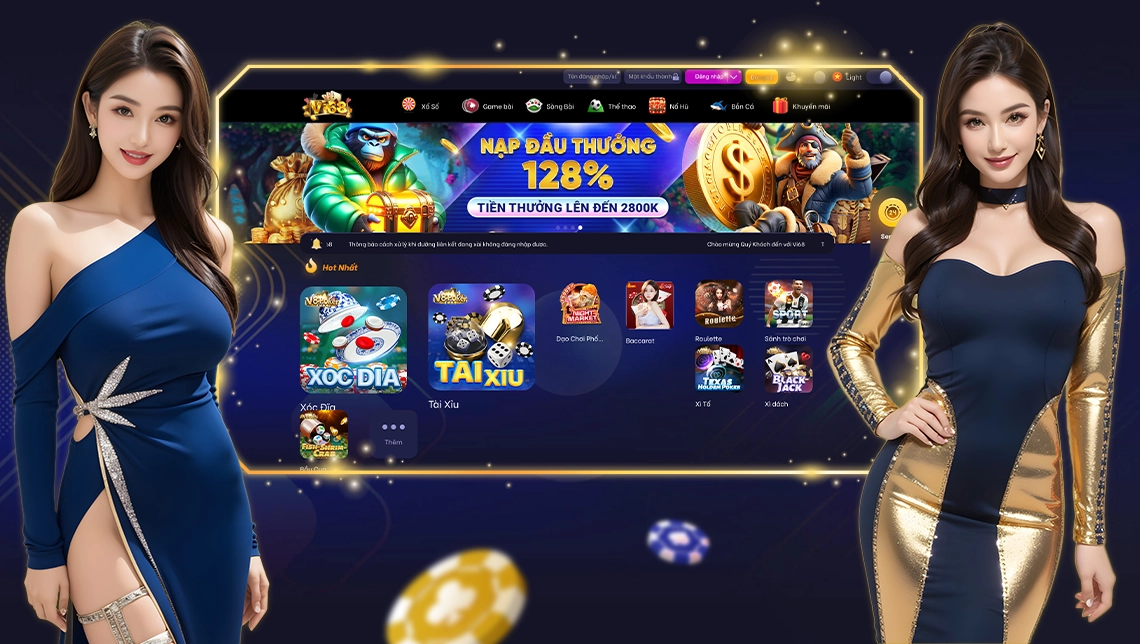 sòng bài online ưu đãi khủng Vi68